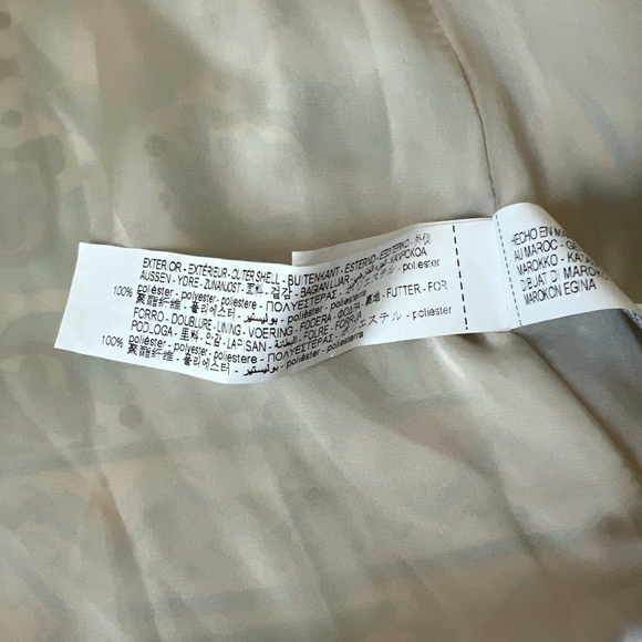 Zara Women's Kimono Robe Style Floral Print Midi Open Front With Tie Size M NWT - Picture 10 of 15